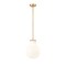 Z-Lite Newbury 1 Light Pendant, 10in. W x 14.25in. H, Modern Gold 7510P10-MGLD - alternate 1